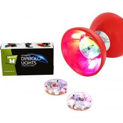 Mister M® - 2 LED-lampjes - Voor diabolo - Online videos om jongleren te leren