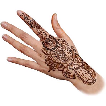 Mittal - Henna - 2 stuks - Henna tattoe - Mehndi - Henna pasta 2 cones - Natuurlijk