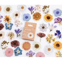 Set van 46 stickers - Bloemen 2 - Flower sticker
