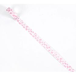 [Mo-Card] [Animal] - Decoratietape - Roze Wit Koeien Vlekken Washi Tape