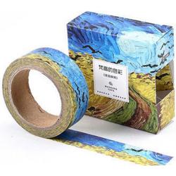 [Mo-Card] [Van Goghs Colors] - Decoratietape - Vincent van Gogh Korenveld met Kraaien Washi Tape