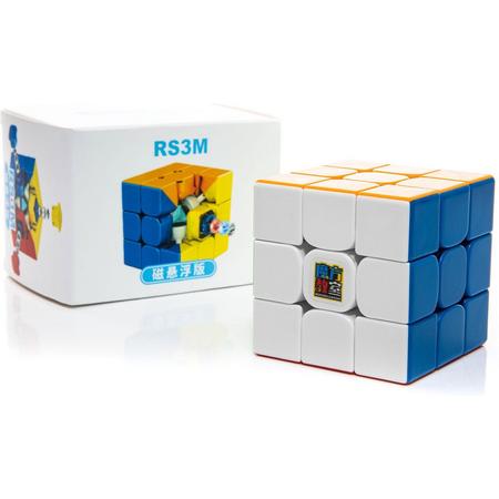 MoYu RS3 M Maglev Speed Cube Magnetisch - Stickerless - Draai Kubus Puzzel - Magic Cube