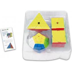 Rubiks Cube – Pyraminx, Megaminx, Skewb, Square-1 – MoYu – Gratis 2x Qubuss Cubestand
