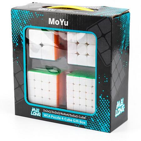 Speed cube set - 2x2, 3x3, 4x4, 5x5 - Rubix cube - Rubiks kubus - Rubiks cube - Magic cube