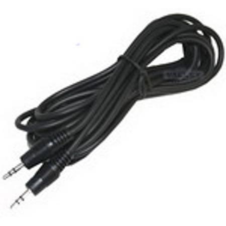 Mobigear AUX Cable 3,5 mm naar 3,5 mm Black (1 meter)