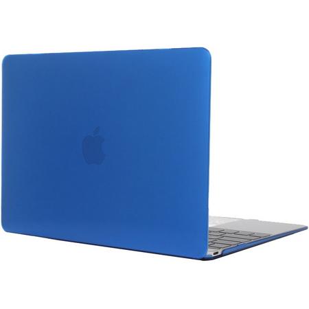 Mobigear Hard Case Crystal Donker Blauw voor Apple MacBook 12 inch