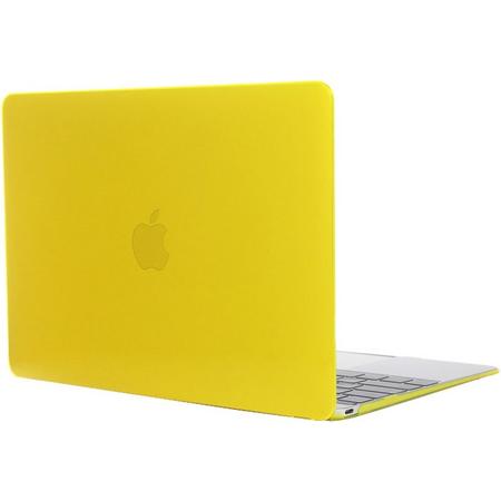 Mobigear Hard Case Crystal Geel voor Apple MacBook 12 inch