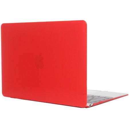 Mobigear Hard Case Crystal Rood voor Apple MacBook 12 inch
