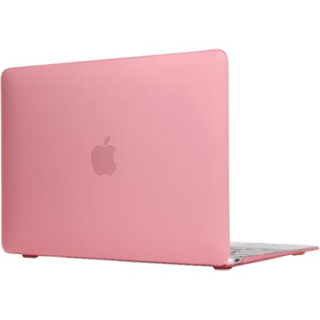 Mobigear Hard Case Frosted Roze voor Apple MacBook 12 inch