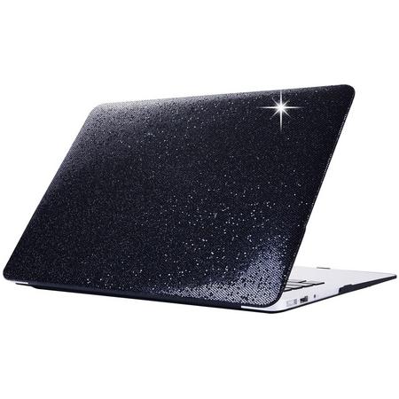 Mobigear Hard Case Glitter Zwart Apple MacBook Air 12 inch