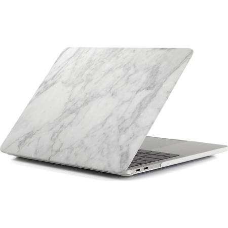 Mobigear Hard Case Marble Grijs voor Apple MacBook Pro 16 inch