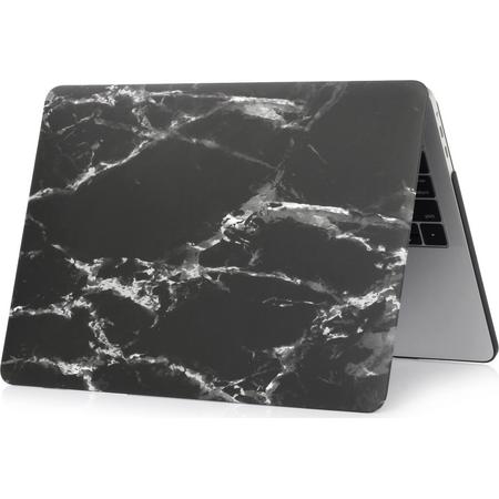 Mobigear Hard Case Marble Zwart / Wit voor Apple MacBook Pro 16 inch