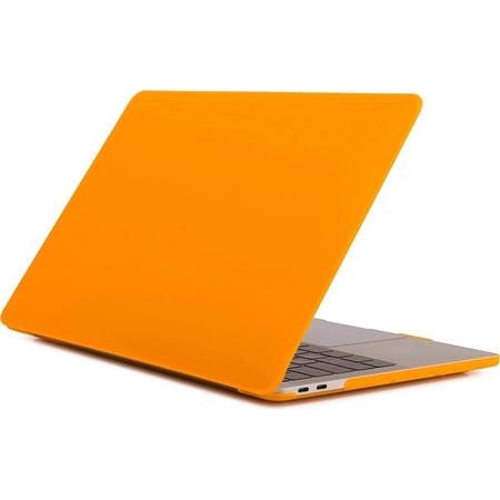 Mobigear Hard Case Mat Oranje Macbook Pro 13 inch 2020