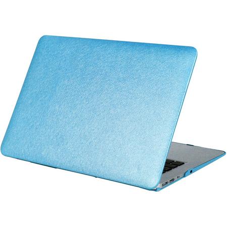 Mobigear Hard Case Silk Texture Blauw voor Apple MacBook Pro 13 inch