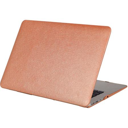 Mobigear Hard Case Silk Texture Koper voor Apple MacBook Air 11 inch