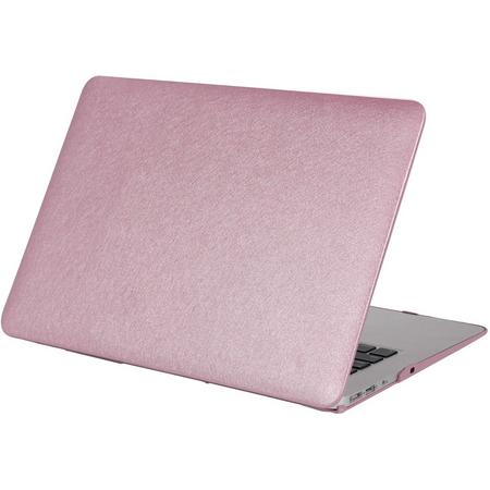 Mobigear Hard Case Silk Texture Paars voor Apple MacBook Air 11 inch