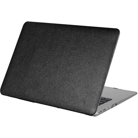 Mobigear Hard Case Silk Texture Zwart voor Apple MacBook Air 11 inch
