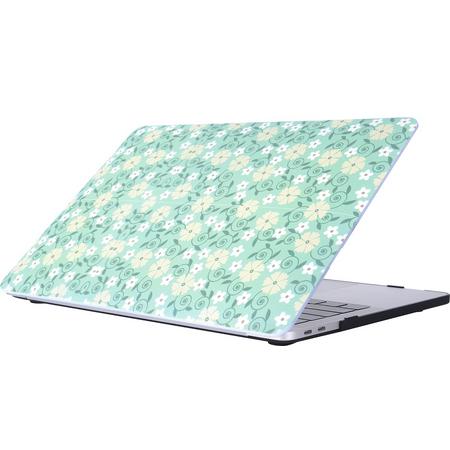 Mobigear Hardshell Case Bloemen Serie 1 Macbook Pro 13 inch Thunderbolt 3 (USB-C)