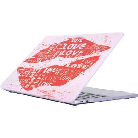 Mobigear Hardshell Case Lips Macbook Pro 13 inch Thunderbolt 3 (USB-C)