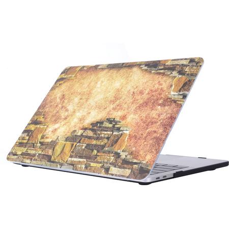Mobigear Hardshell Case Stone Serie 5 Macbook Pro 15 inch Thunderbolt 3 (USB-C)