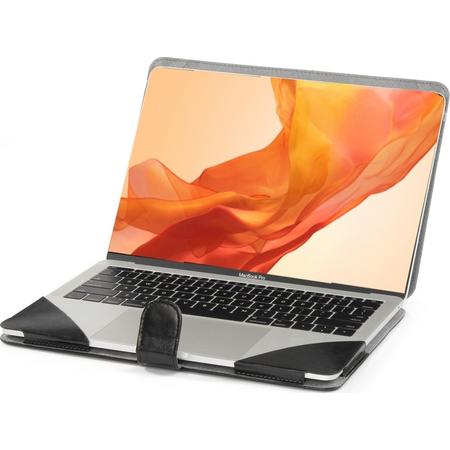 Mobigear Luxe Case Zwart Macbook Air 13 inch Retina USB-C