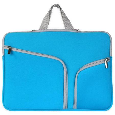 Mobigear Neopreen Laptoptas Blauw voor Macbook Air / Pro 13 inch