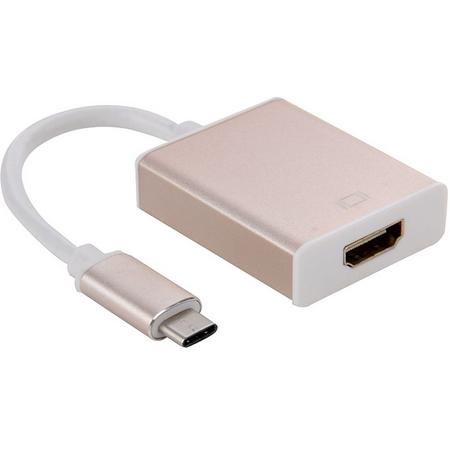 Mobigear USB-C naar HDMI Adapter Goud