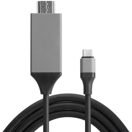 Mobigear USB-C naar HDMI Kabel 2 Meter Zwart
