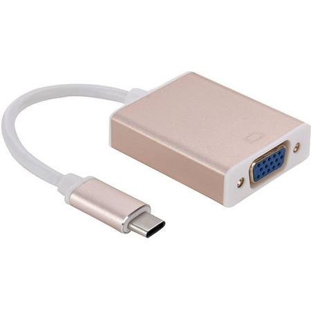 Mobigear USB-C naar VGA Adapter Goud