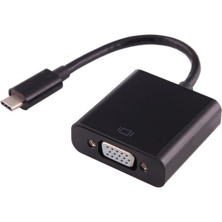 Mobigear USB-C naar VGA Adapter Zwart 10CM