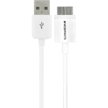 Mobiparts Micro USB 3.0 to USB Cable 2.4A 3m White