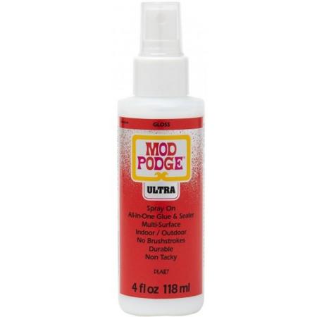 Mod Podge • Spray Ultra Gloss 118ml • Fixeerlijm en sealer in 1