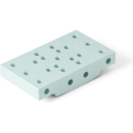 Modu Blokken Gebogen basis - Zachte blokken- Open Ended speelgoed - Speelgoed 1 -2 -3 jaar - Balansbord - Ocean Mint