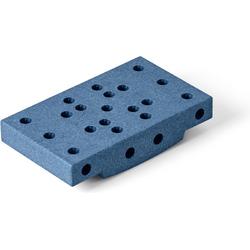 Modu Blokken Gebogen basis - Zachte blokken- Uitbreiding - Balansbord -Speelgoed 1 jaar - Deep Blue