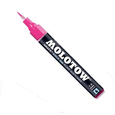 Molotow 1 mm Aqua Pump Softliner - Roze