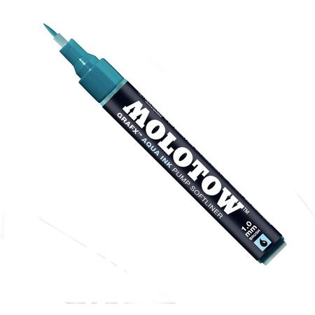 Molotow 1 mm Aqua Pump Softliner - Turkoois