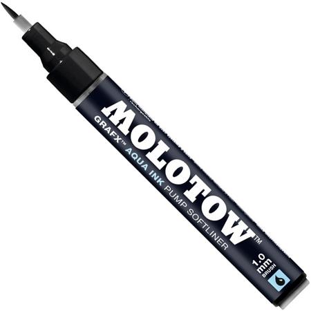 Molotow 1 mm Aqua Pump Softliner - Zwart