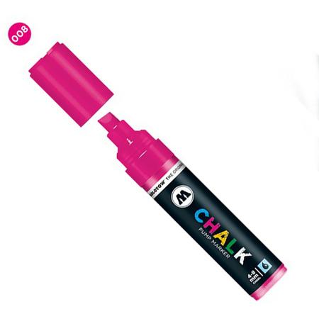 Molotow 4-8mm Neon Roze Krijt Marker - Geschikt voor tijdelijke markeringen op alle gladde oppervlaktes