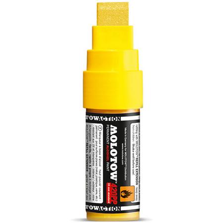 Molotow 420PP Gele Marker - 15 mm verfstift op alcoholbasis