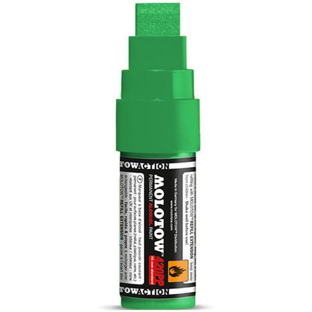 Molotow 420PP Groene Marker - 15 mm verfstift op alcoholbasis
