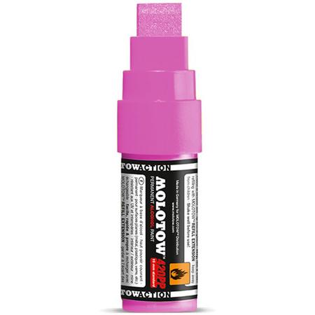 Molotow 420PP Roze Marker - 15 mm verfstift op alcoholbasis