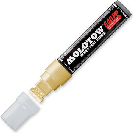 Molotow 640PP Burner Gouden Paint-Marker - 20mm permanente verfstift op alcoholbasis