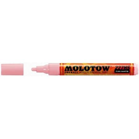Molotow ONE4ALL 4mm Acryl Marker - Huidskleur - Geschikt voor vele oppervlaktes zoals canvas, hout, steen, keramiek, plastic, glas, papier, leer...