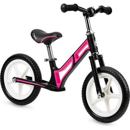 MoMi Moov Magnesium Loopfiets - Balance Bike - Pink