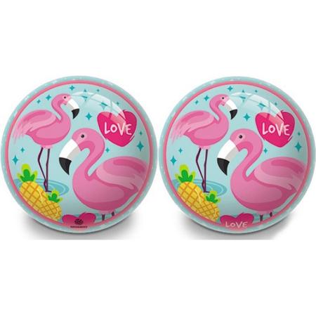 Flamingo Bal 23 cm Doos 10 Stuks