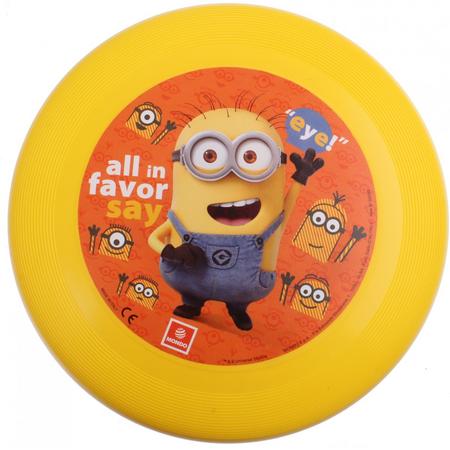 Mondo Frisbee Minions Kunststof 24 Cm Geel