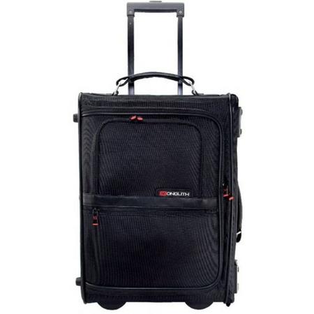 Monolith 2383 Nylon Trolley Case voor laptop 15.6 inch Zwart