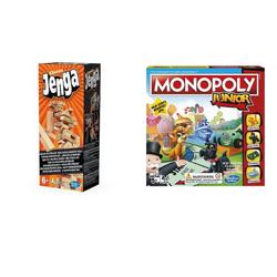 Duospeelset 2 spellen Monopoly (J) en Jenga - Bordspellen