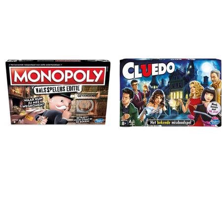 Duospeelset 2 spellen Monopoly en Cluedo - Bordspellen