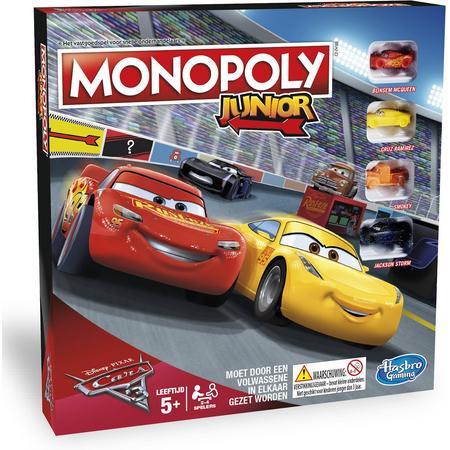 Monopoly Junior Cars 3 - Kinderspel
